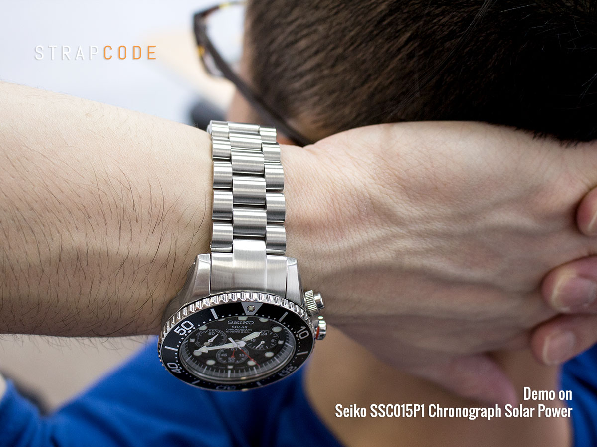 FS: Strapcode MiLTAT Replacement Watch Band for Seiko Chronograph Solar  Power SSC015 SSC017 SSC019 | WatchUSeek Watch Forums