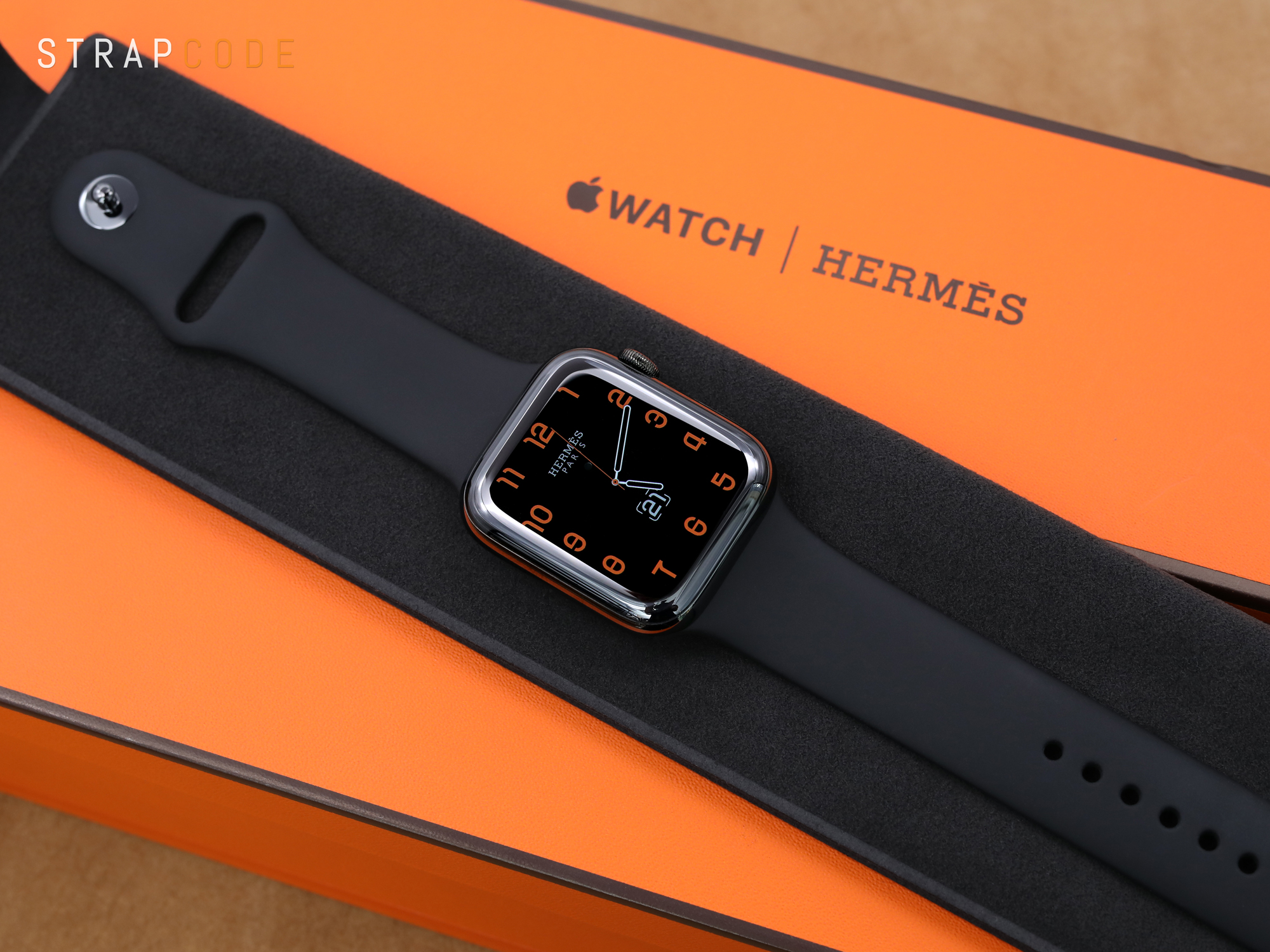 Apple Watch Series 5 HERMES | Strapcode Watch Bands