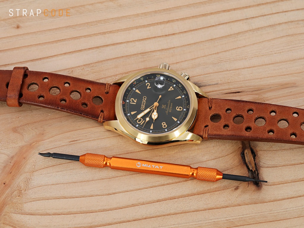 NEW Seiko Prospex Full Gold Alpinist Sunbeam SPB210J1 Watch | Strapcode  Watch Bands