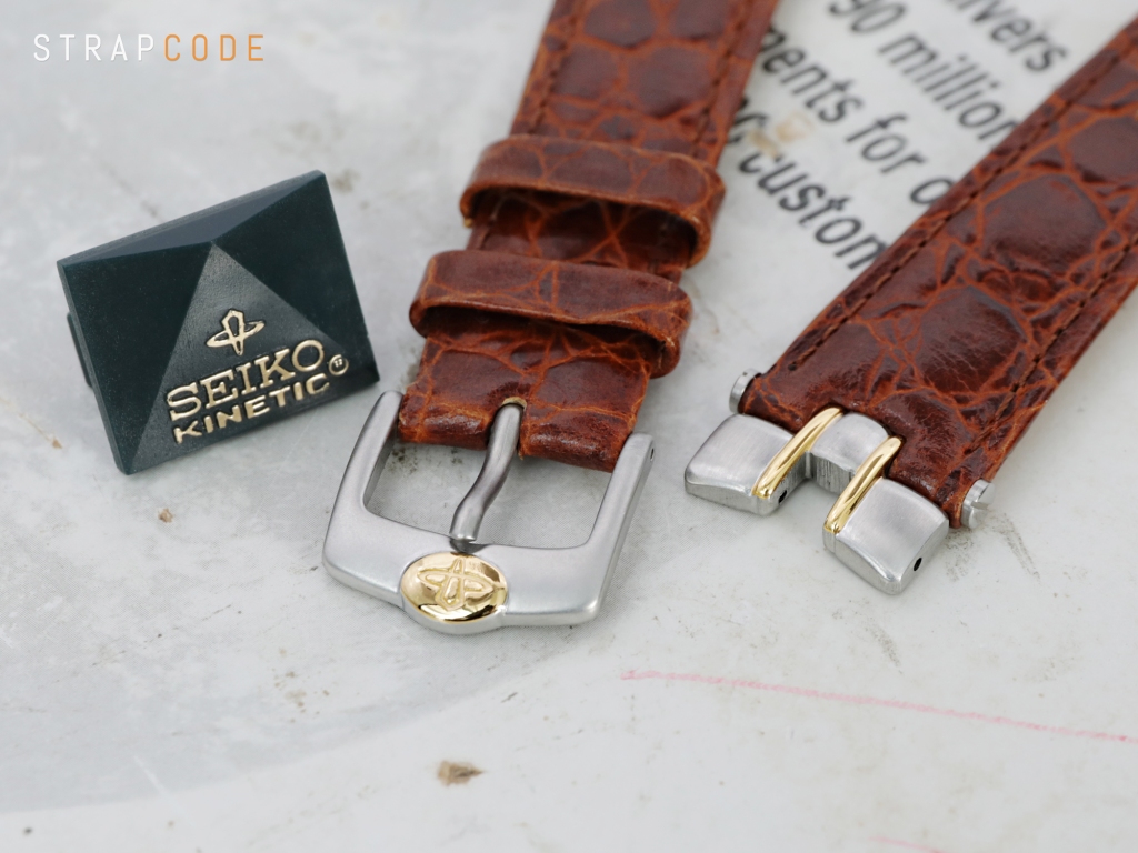 Original Seiko Leather Watchbands Left Aside | Strapcode Watch Bands