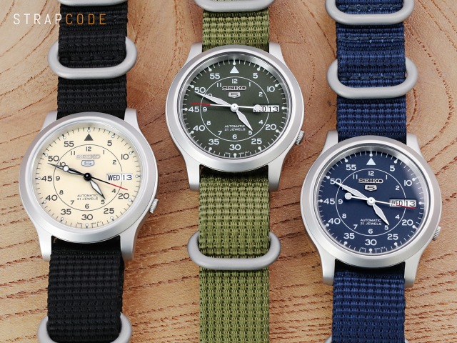 Seiko 5 SNZG, SNK's Successor & Most Affordable Auto Military Field Watches  | Strapcode Watch Bands